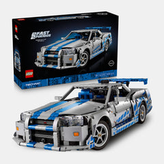 LegoÂ® Technic 2 Fast 2 Furious Nissan Skyline Gt-R (R34) Car