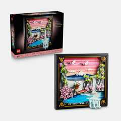 LegoÃ‚Â® Art Japanese Cherry Blossom Landscape