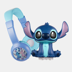 Disney Stitch Soft Touch Light & Bluetooth Headphone Combo