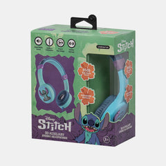 Disney Stitch Padded Aux Headphones