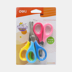 Deli 4.5-Inch Round Tip Scissors (3 Pieces)