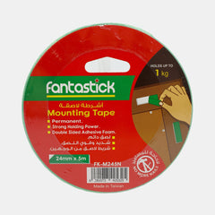 Fantastick Double?Sided Foam Mounting Tape – Strong Hold & Multi?Surface (25Mm × 5M)