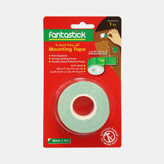 Fantastick Double?Sided Foam Mounting Tape – Strong Hold, 18Mm × 2M