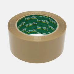 Fantastick Packaging Tape – Strong Adhesive Carton Sealing, Brown (48Mm × 100 Yards)