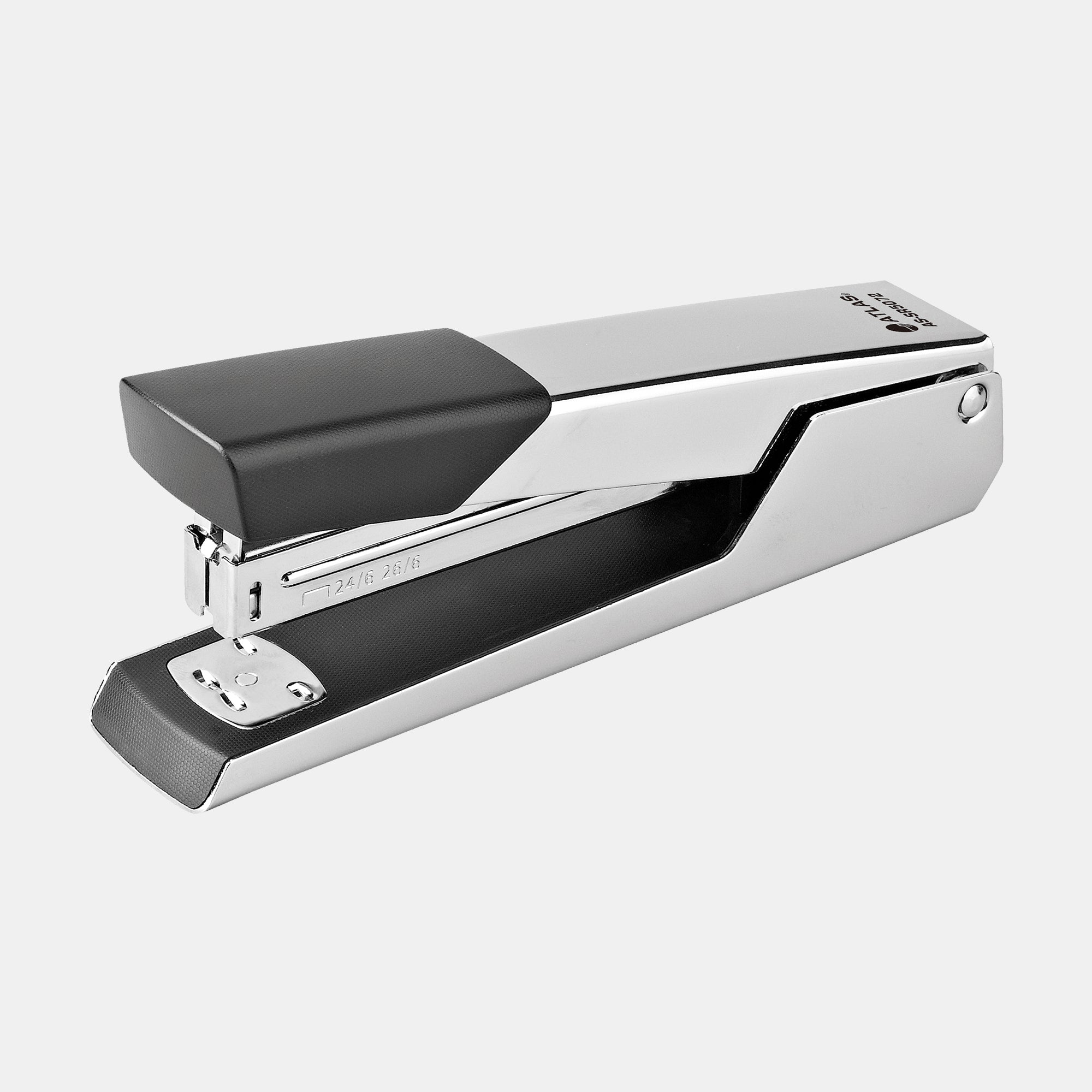 Atlas Full‑Strip Metal Stapler, Chrome – BORDERS