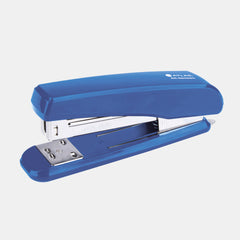 Atlas Half‑Strip Metal Stapler With Staple Remover- Blue
