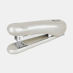 Atlas Half‑Strip Metal Stapler With Staple Remover- Grey