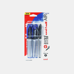 Uni-Ball Air Broad Pen -Blue (Pack Of 6)