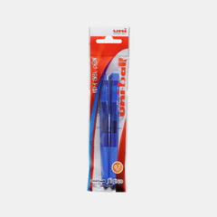 Uni-Ball Signo Umn-155N Retractable Gel Ink Pen - Fine  0.7 Mm (Blue- 2 Pcs)