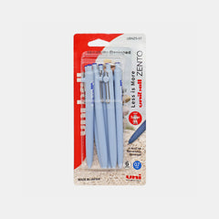 Uni-Ball Zento Fine 0.7Mm Water-Based Rollerball Pen -Black Ink (Pack Of 6)