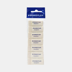 Staedtler Medium Rasoplast Premium Pvc-Free Eraser 4.5Cm (7 Pieces)