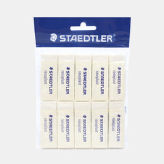 Staedtler Large Rasoplast Premium Pvc-Free Eraser 6Cm (10 Pieces)