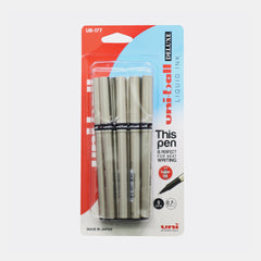 Uni-Ball Deluxe Roller Pen- 0.7Mm (Pack Of 8)