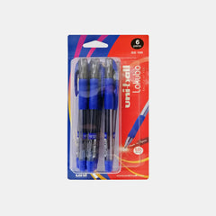 Uni-Ball Lakubo 1.0 Mm Ball Pen -Blue (Pack Of 6)