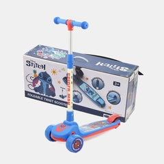 Disney Stitch Foldable Twist Scooter