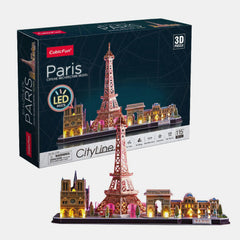Cubicfun 3D Puzzle – Led Cityline Paris