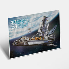 Cubicfun 3D 1000-Piece Puzzle – Nasa Hubble & Discovery
