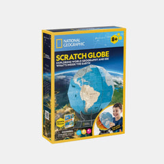 National Geographic 3D Puzzle – Scratch Globe
