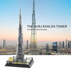 Burj Khalifa Dubai Building Blocks Set – 555 Pieces