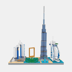 New Dubai Skyline Assembly Building Block Set