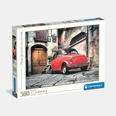 Clementoni Fiat 500 – High Quality Collection (Adult Jigsaw Puzzle – 500 Pieces)