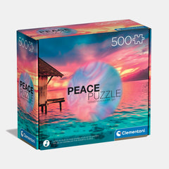 Clementoni Peace Puzzle – Living The Present (500 Pieces)