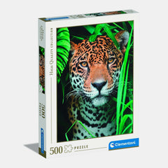 Clementoni Puzzle Hqc Jaguar In The Jungle 500 Pieces