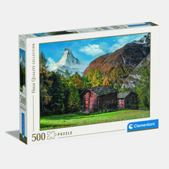 Clementoni Hqc Charming Matterhorn Puzzle 500 Pieces