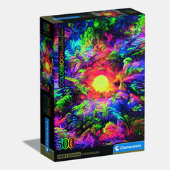 Clementoni Psychedelic Colorboom Puzzle 500 Pieces