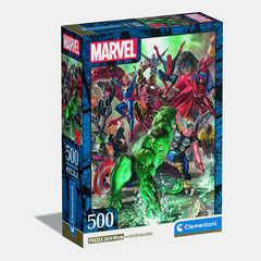 Clementoni Hqc Marvel Puzzle And Poster 500 Pieces