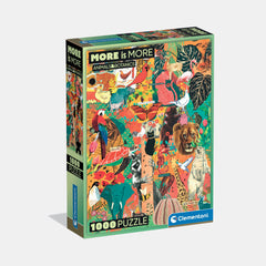 Clementoni More Is More – Animal & Botanics (1000 Pieces)