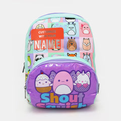 Shout Squish Zaino Kids School Backpack with Insulated Pocket and Personalized Name Label