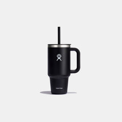 Hydro Flask 950 Ml Travel Tumbler With Straw - Black
