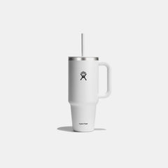 Hydro Flask 1.2 L Travel Tumbler With Straw - White