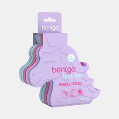 Bentgo Buddies Reusable Ice Packs - Unicorn (Set Of 4)