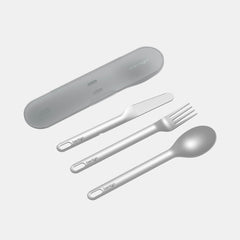 Bentgo Stainless Steel Travel Utensil Set - Gray