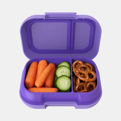 Bentgo Kids Snack Container 2‑Compartment Leak‑Proof Lunchbox – Purple