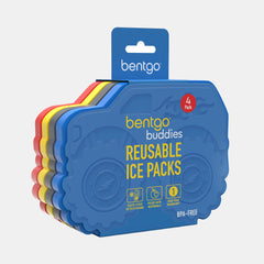 Bentgo Buddies Reusable Ice Packs- Truck (Set Of 4)