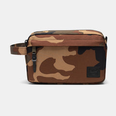 Herschel Chapter Travel Kit- Woodland Camo/Black Label
