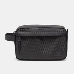 Herschel Chapter Travel Kit- Black Diamond/Black