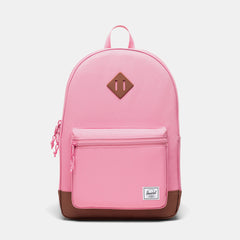 Herschel Heritage Youth Backpack- Cashmere Rose/Saddle Brown