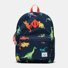 Herschel Heritage Kids Backpack- Watercolour Dinos Darkest Navy