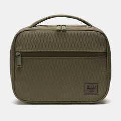 Herschel Pop Quiz Lunch Box- Ivy Green Diamond
