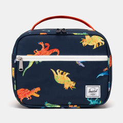 Herschel Pop Quiz Lunch Box Little Herschel- Watercolour Dinos Darkest Navy