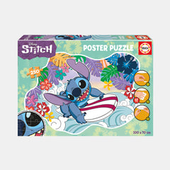 Educa Disney Stitch Kids Jigsaw Puzzle – 250 Pieces (Poster Format)