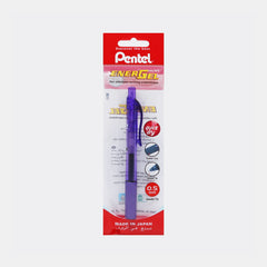 Pentel Energel‑X Gel Pen 0.5 Mm Needle Tip- Violet Ink, Single Pen