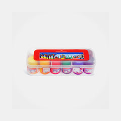 Faber‑Castell Premium Poster Colours, 10Ml Bottles (Set Of 12- Plastic Box)