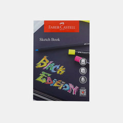 Faber‑Castell Black Edition A4 Sketch Book (150 Gsm, 20 Sheets)