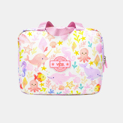 Vibe Aqua Sea Insulated Lunch Bag With Trolley Sleeve & Removable Strap