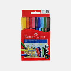 Faber‑Castell Connector Felt Tip Pens- Assorted Colours (Set Of 10)